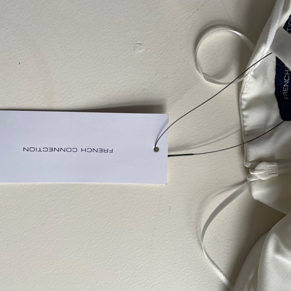NEVER WORN NWT French Connection 71hzo Summer White Square Neck Dress - Picture 4 of 11